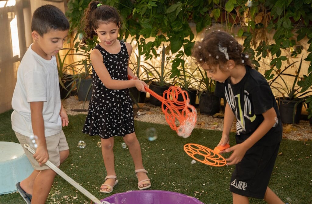 מתחם פיקניק ונוחות בחווה